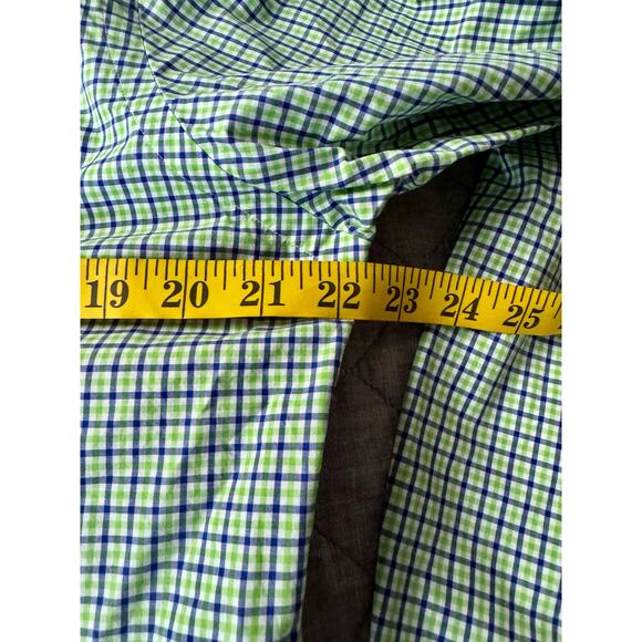 Polo Ralph Lauren Men's Medium Long Sleeve Button Down Shirt Green Blue - Picture 6 of 7